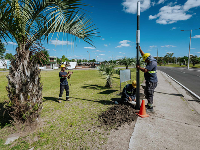 DURAZNO – Nueva iluminación en la Avenida Juan Jacinto Apolo y Blanquillo